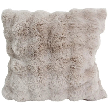 Lux Faux Fur Cushion - Faun